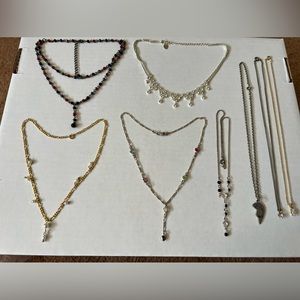 Lot of 8 Necklaces (message me if you want to purchase individually)